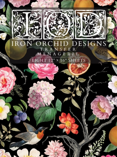 IOD Transfer Menagerie – Iron Orchid Designs