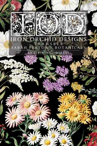 IOD Transfer Sarah Featon’s Botanicals – Iron Orchid Designs
