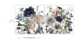 Maxi Transfer Cerulean Blooms Redesign Transfers