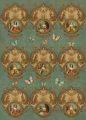 Papier do decoupage Versailles on Repeat Mint by Michelle A1