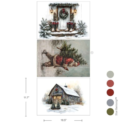 Redesign - Decoupage Fiber A3 - Santa s Woodland Stroll.jpg