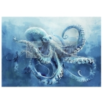 Papier decoupage Deep Sea Dancer Fiber Paper Redesign