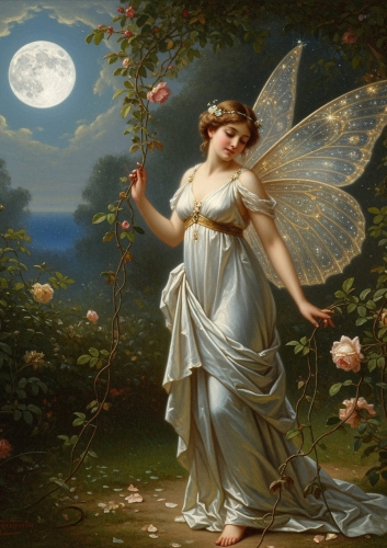Papier do decoupage Moon Goddess - Mint by Michelle decoupage papier A1
