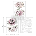 Transfer Desert Rose Redesign Decor Transfer A4