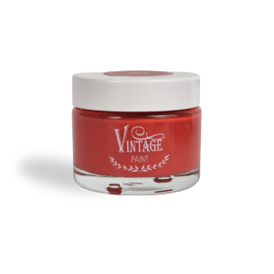 Farba kredowa vintage paint - warm red czerwona 100ml 