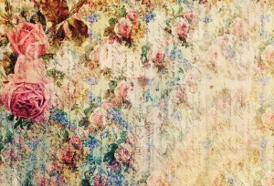 Papier decoupage Rice Decoupage Paper Belles & Whistles Lovely Sonnet A1