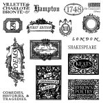 Stemple The Connoisseur’s Library Labels