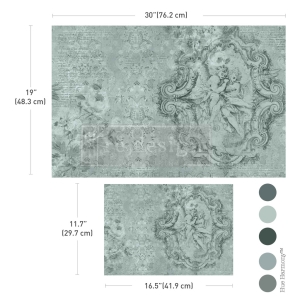 Zestaw papieru do decoupage Jardin Des CheRubins Fiber Paper 