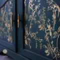 A Bird Song | Kacha Gold Foil Redesign With Prima Decor Transfer