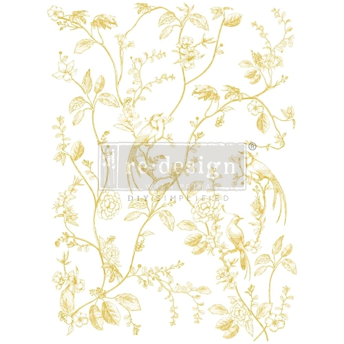 Transfer Gold Foil Kacha - A Bird Song Redesign - złoto Kacha