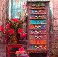 Transfer Boho Bird Butterfly Redesign with Prima