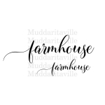 SZABLON NAPIS FARMHOUSE - DUŻY