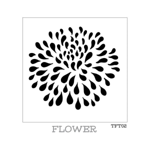 SZABLON FUSION FLOWER