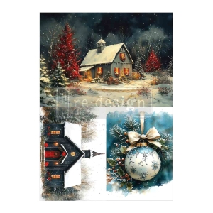 Papier Redesign Decoupage Silent Timber Memoirs Fiber A4