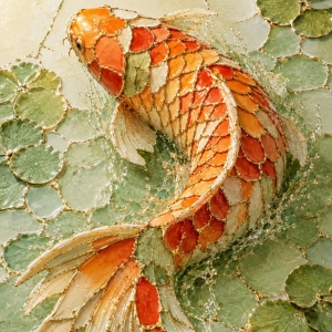 Papier Koi Mint by Michelle A3