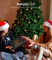 Zawartość zestawu DIY MelodyCast - 6 szt interaktywne bombki farby akrylowe i pędzle