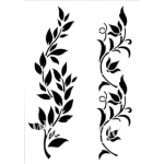 Szablon Hollywood and Vine -21cm x 30 cm - Posh Chalk