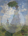 Papier decoupage mint by michelle wzór kobieta z parasolką lady with a parasol - a1