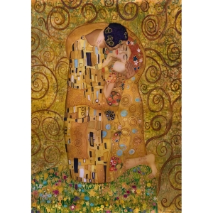 Papier decoupage mint by michelle wzór pocałunek miłości kiss - a3