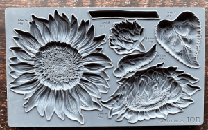 FORMA DO GLINKI -  sunflowers - IOD MOULD