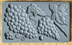 Forma silikonowa iod iron orchid designs mould -  grapes winogrono