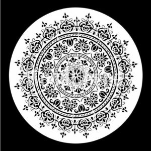 Szablon mandala rozeta 30 cm x 30 cm - Posh Chalk  morocan melody - marokańskie melodie