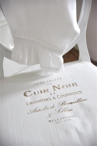 Szablon Cuir Noir  - vintage paint  stencil JDL