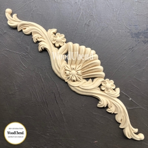 Pack of Two Pediments WUB1215 10x42cm