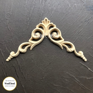 Pack of Two Pediments WUB1232 10x19cm
