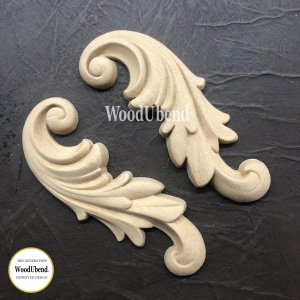 Set of Decorative Scrolls WUB1320 12x5cms