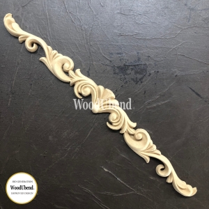 Pack of Two Pediments WUB1364 3.6x32.4cm