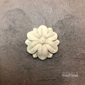 Floral Plaque WUB1668 3,8cm""