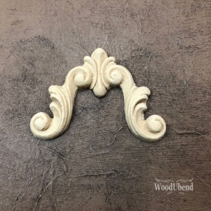 Pediment WUB1692 10x5.5cms