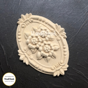 Pack of Two Floral Plaques WUB2098 12x9.8cms