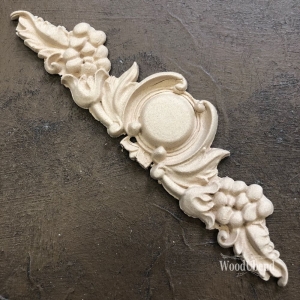 Pediment with Plaque WUB2114 16x3.8cms