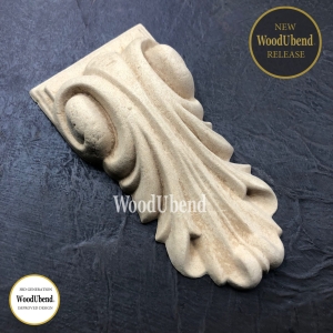 Pack of Two Decorative Corbels WUB6022 13.4x6.8cm