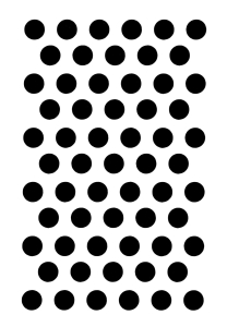 Posh Chalk Stencil Posh to Dot 21 cm x 30 cm