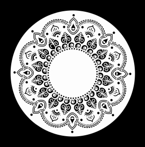 Posh Chalk Stencil Moroccan Melody 30x30cm