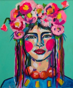 Papier decoupage - mint by michelle - Colour me bright A3