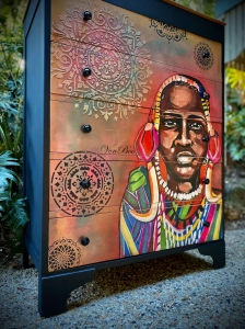 Papier decoupage - mint by michelle - Mursi A1