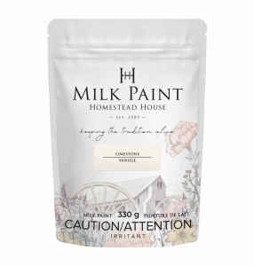 Farba mleczna Homestead House Milk Paint kolor Limestone 330gr