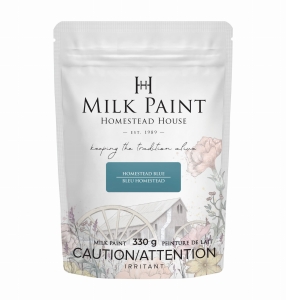 Farba mleczna Homestead House Milk Paint kolor Homestead Blue 330gr
