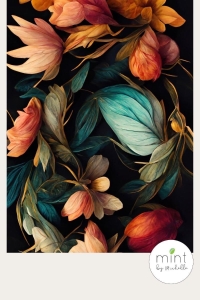 Papier decoupage - mint by michelle Autumn A3