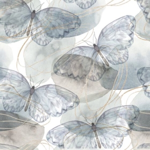 Papier Tissue Decoupage - Mint by michelle Mint Tissue paper Butterflies motyle - zestaw