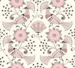 Papier Tissue Decoupage - Mint by michelle Mint Tissue paper mint tissue Pink Peacocks - zestaw