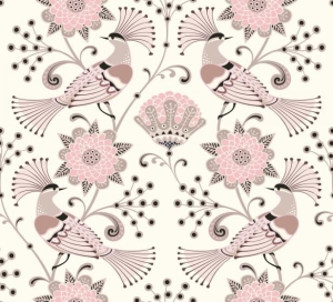 Papier Tissue Decoupage - Mint by michelle Mint Tissue paper mint tissue Pink Peacocks - zestaw