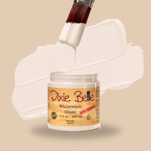 Biały glaze