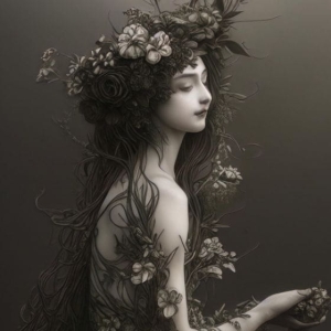 Papier decoupage - mint by michelle - wzór  papier Siren  - A3