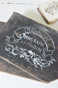 Szablon vintage paint  - Stencil Du Savon - 20 cm JDL Jeanne d'Arc Living