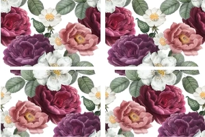 Transfer Dixie Belle Belles & Whistles Floral Romance